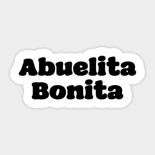 Abuelita Bonita Sticker